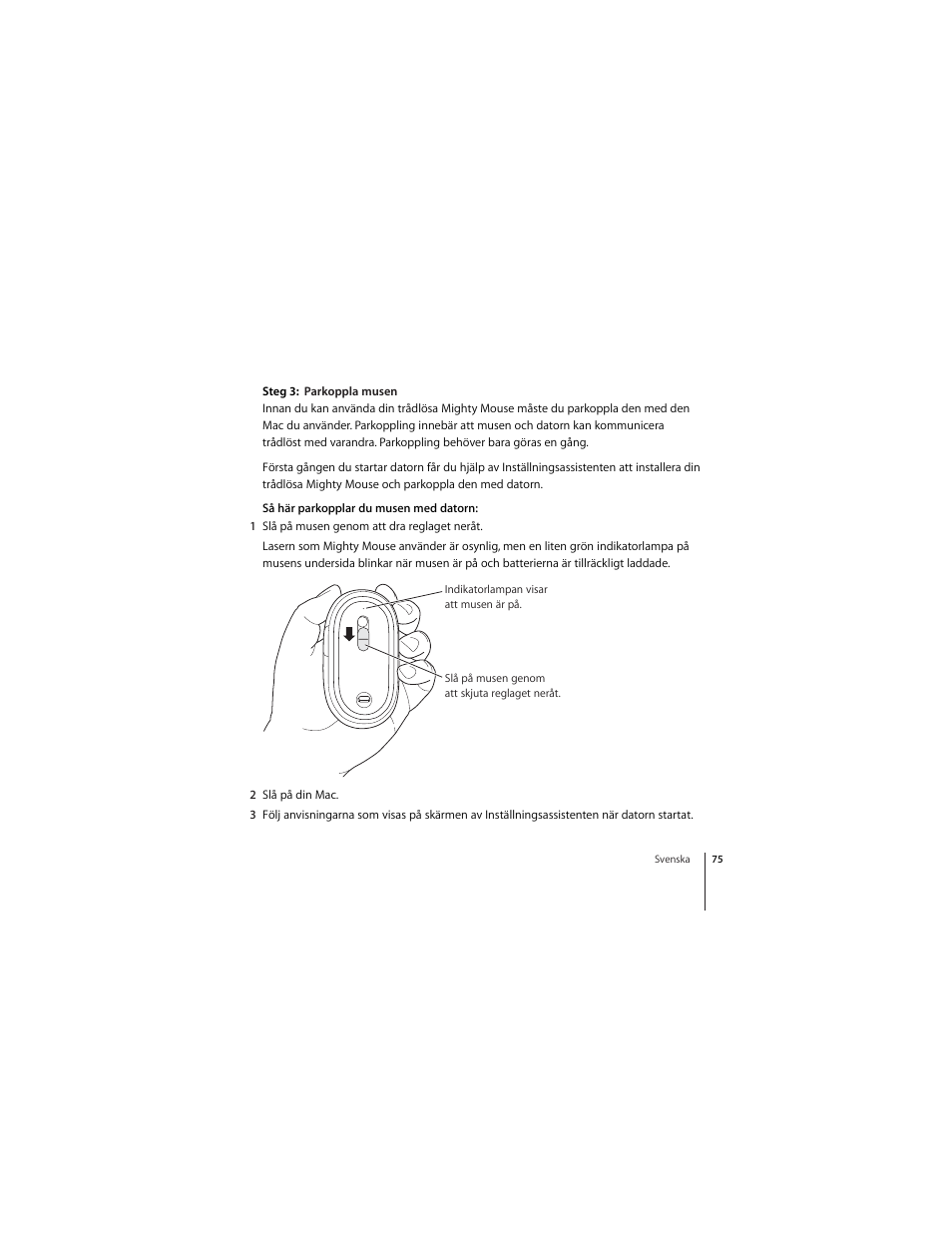 Apple Mighty Mouse (wireless) User Manual | Page 75 / 101