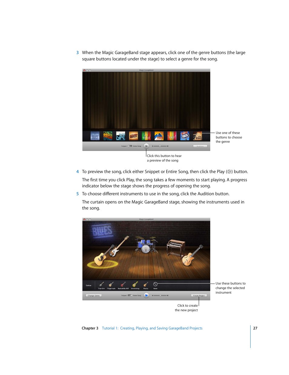 Apple GarageBand '08 User Manual | Page 27 / 102