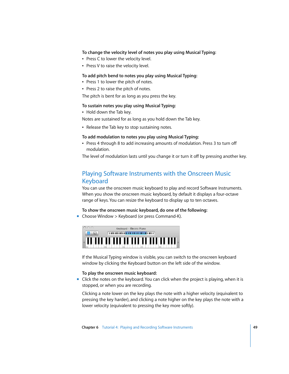 Apple GarageBand '08 User Manual | Page 49 / 102