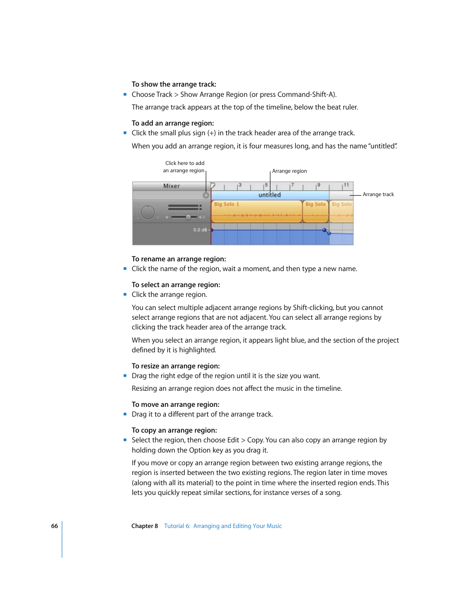 Apple GarageBand '08 User Manual | Page 66 / 102