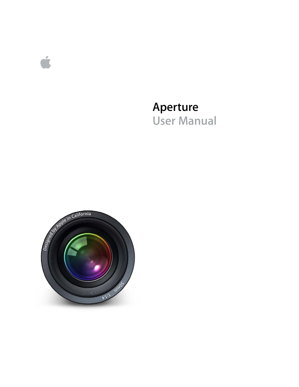 Apple Aperture User Manual | 476 pages