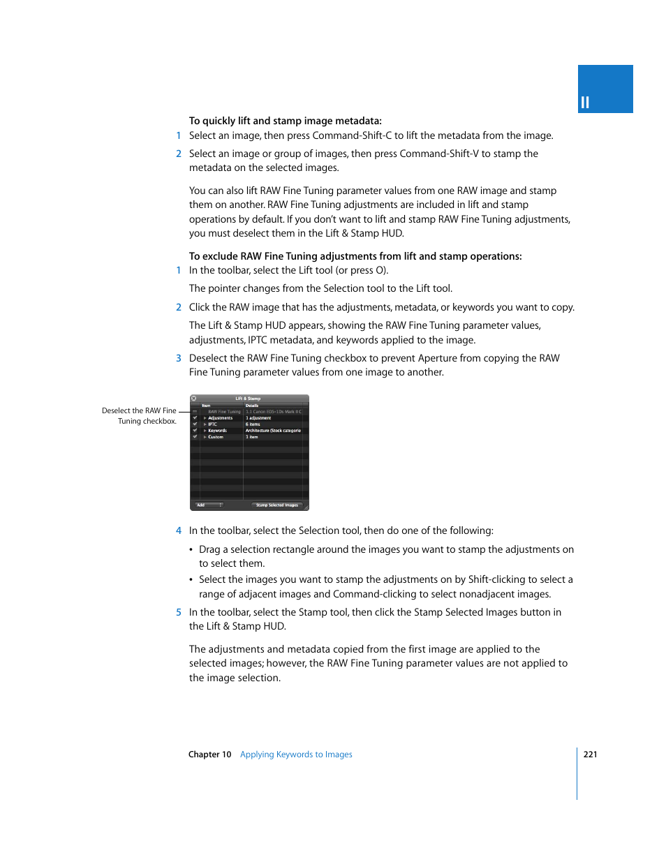 Apple Aperture User Manual | Page 221 / 476