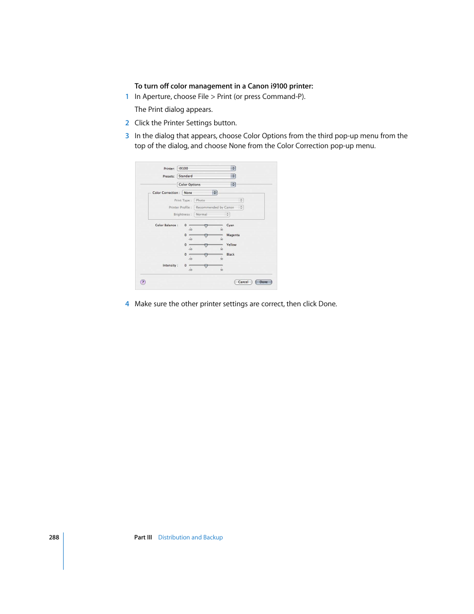 Apple Aperture User Manual | Page 288 / 476