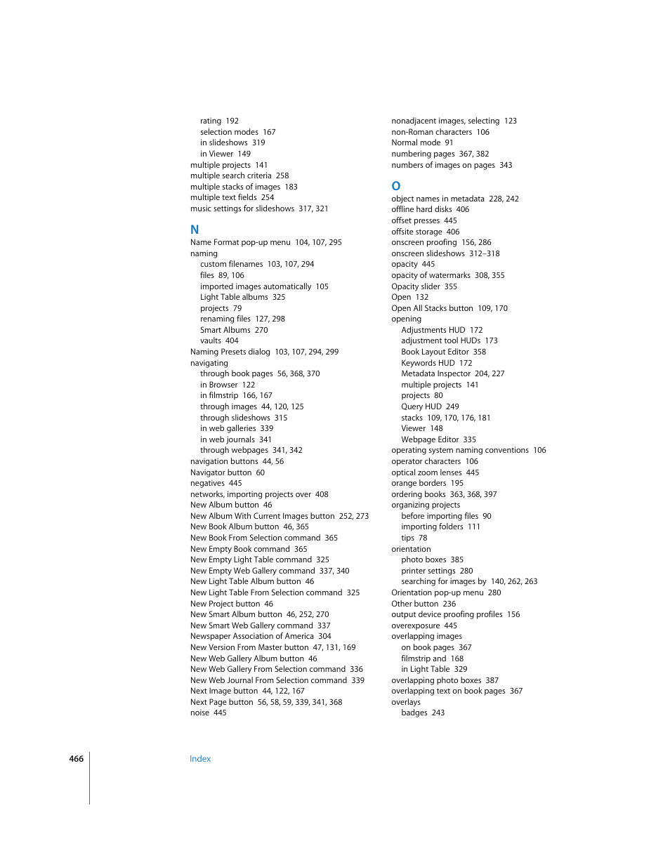 Apple Aperture User Manual | Page 466 / 476