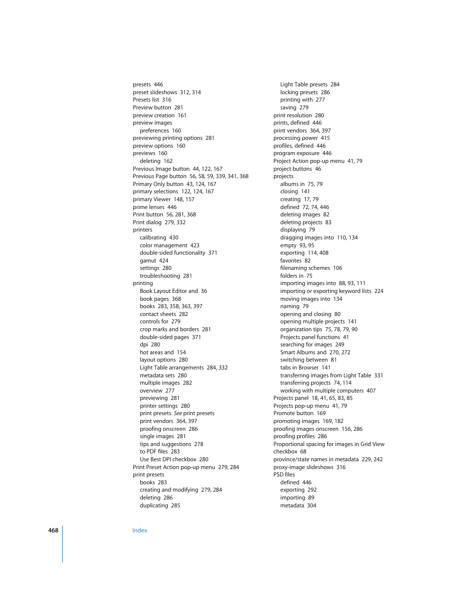 Apple Aperture User Manual | Page 468 / 476