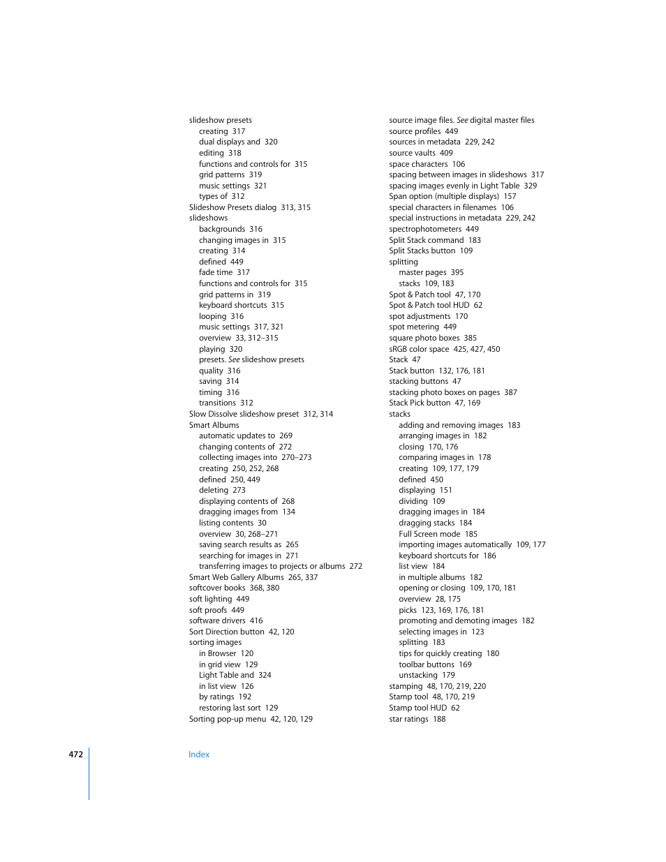 Apple Aperture User Manual | Page 472 / 476