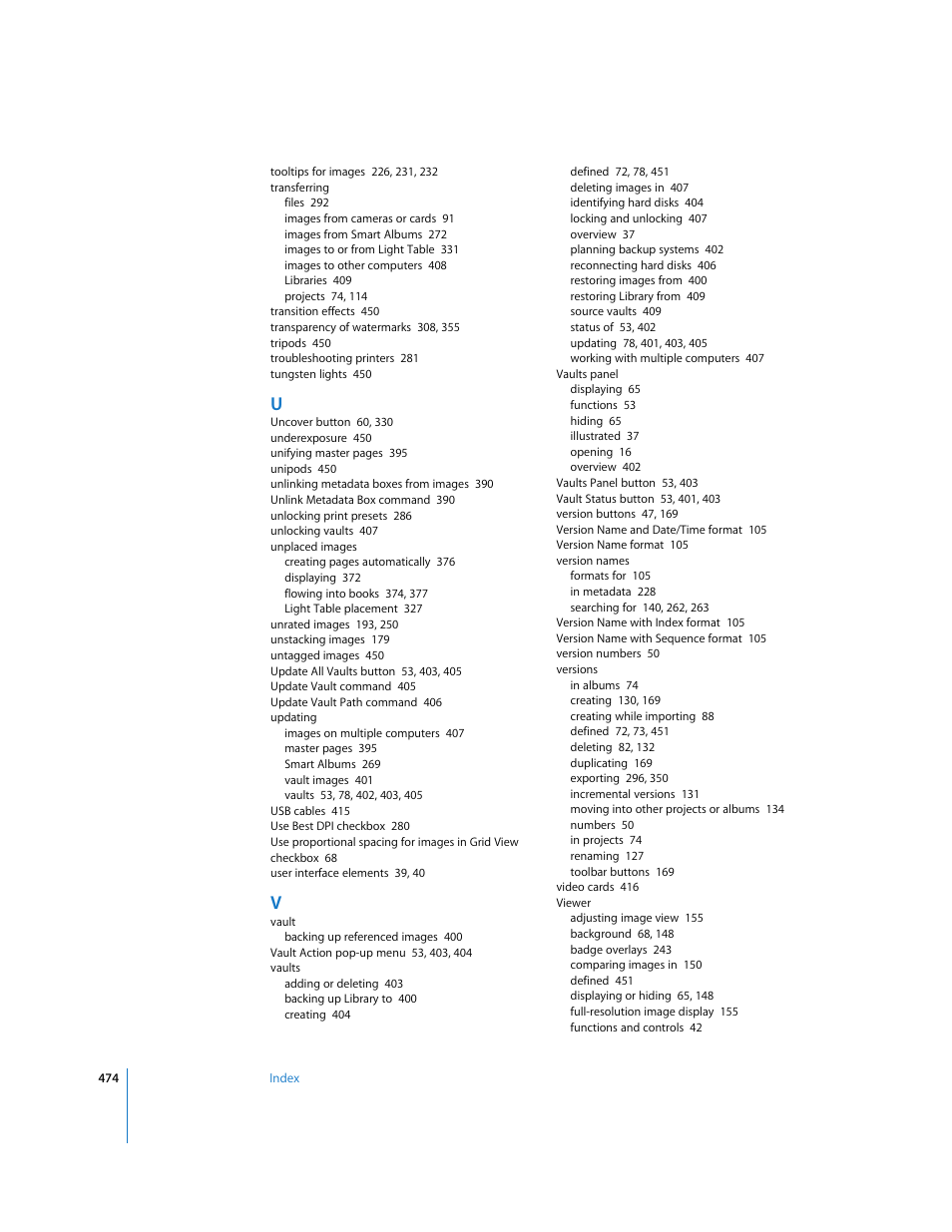 Apple Aperture User Manual | Page 474 / 476