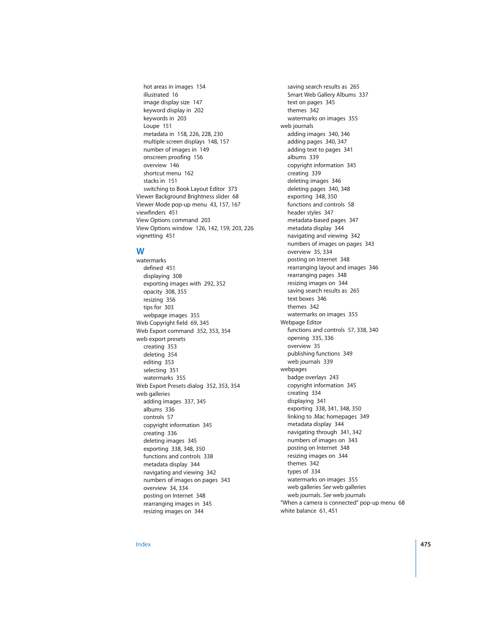 Apple Aperture User Manual | Page 475 / 476