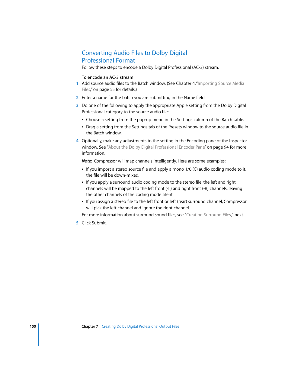 P. 100) | Apple Compressor 2 User Manual | Page 100 / 263