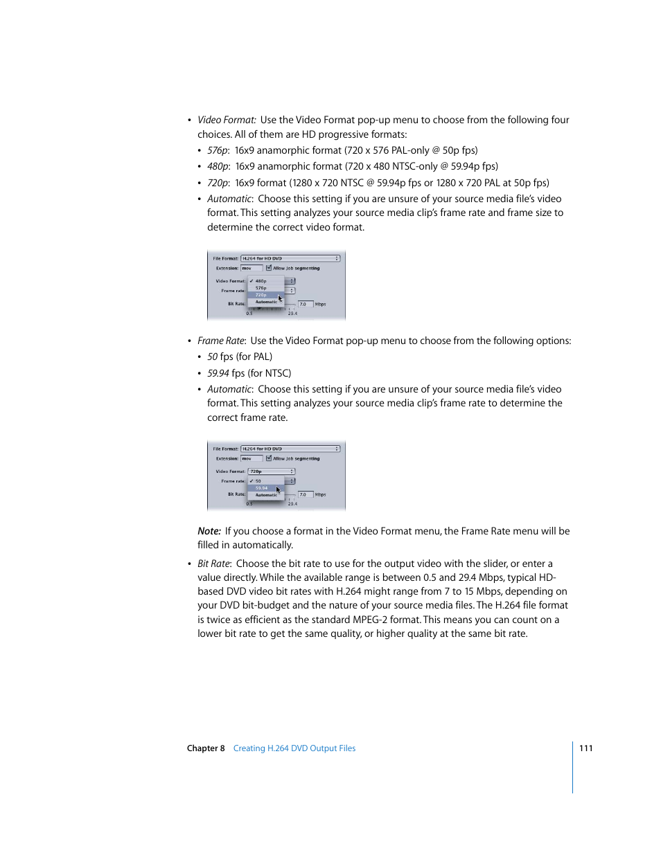 Apple Compressor 2 User Manual | Page 111 / 263