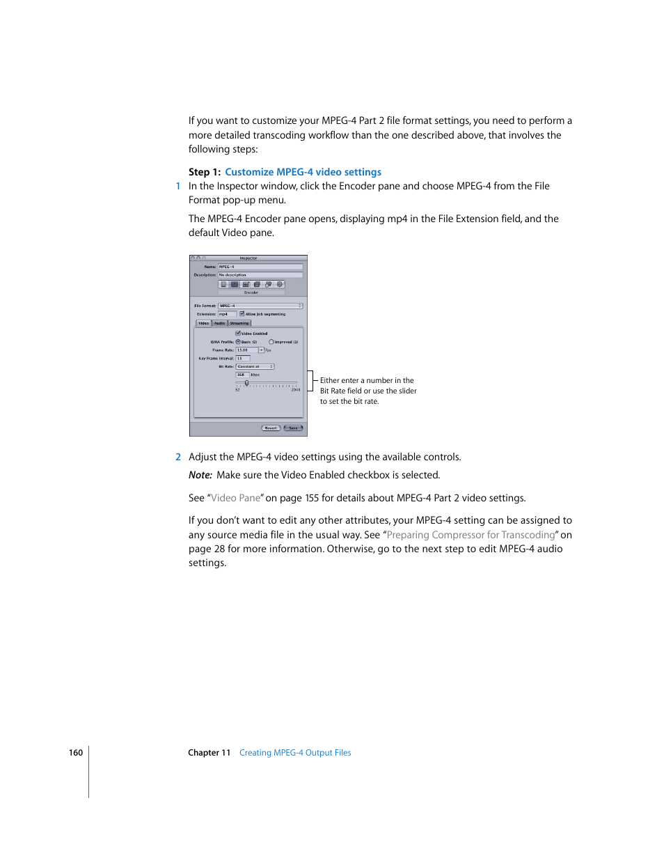 Apple Compressor 2 User Manual | Page 160 / 263