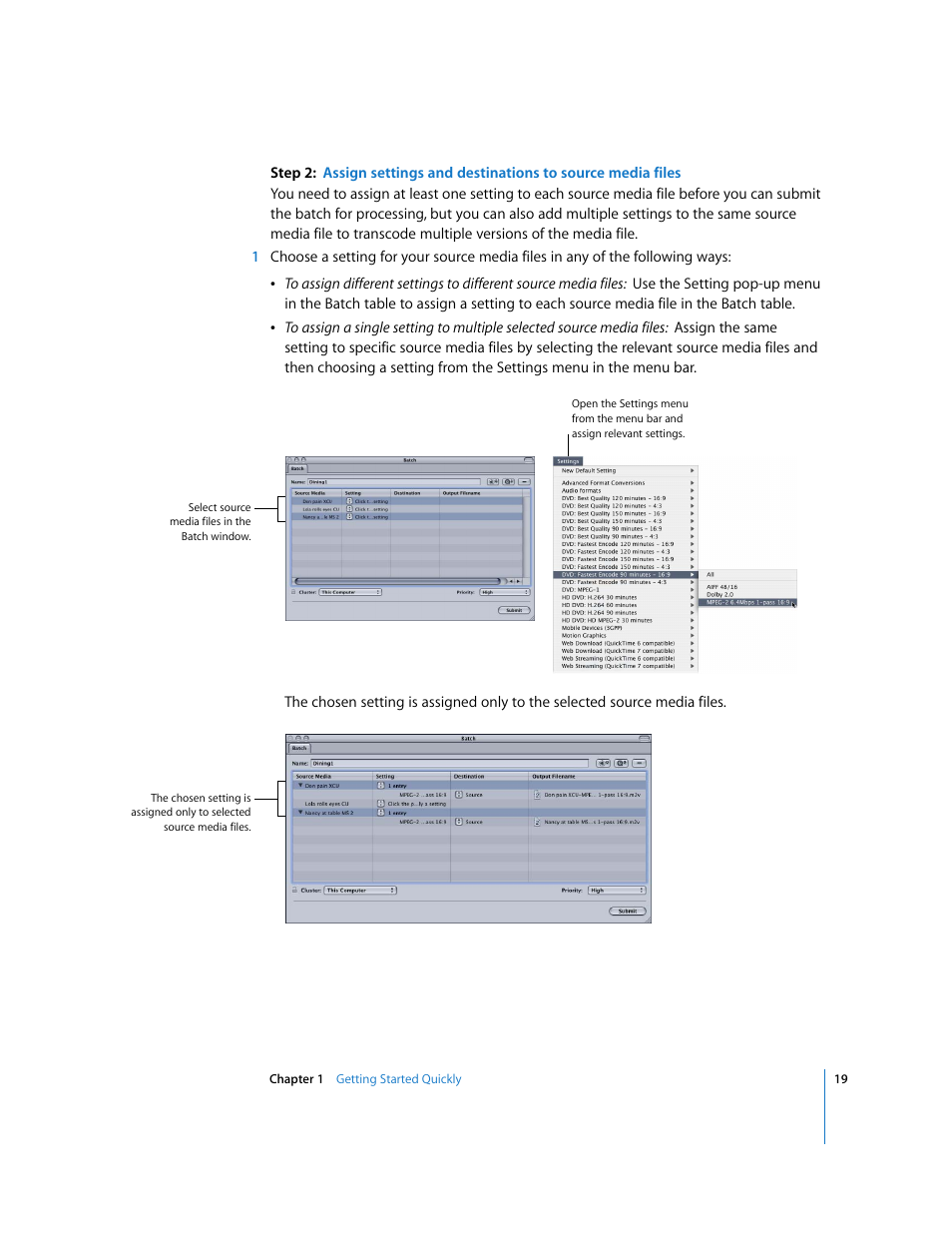 P. 19) | Apple Compressor 2 User Manual | Page 19 / 263
