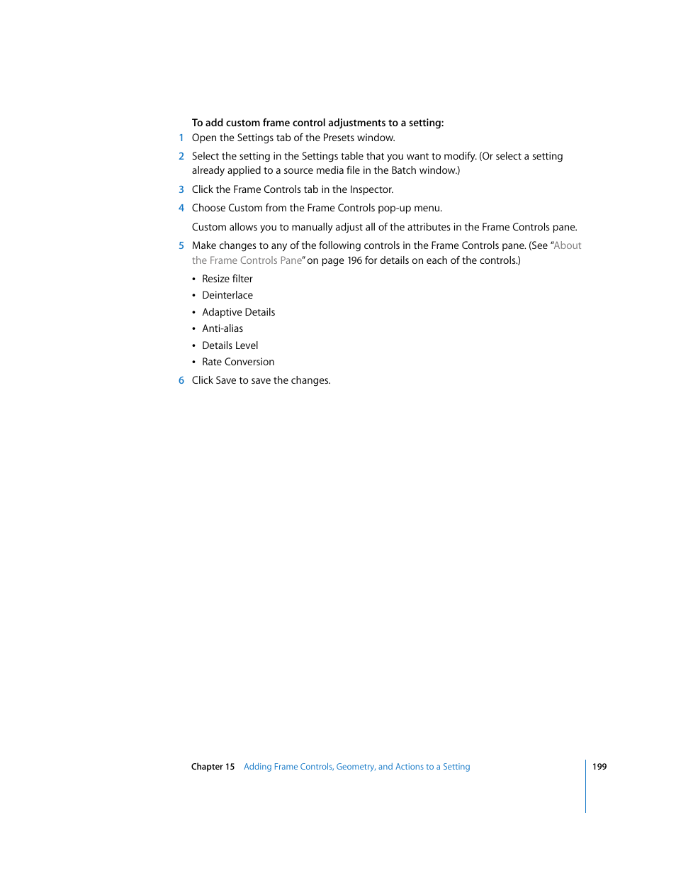 Apple Compressor 2 User Manual | Page 199 / 263