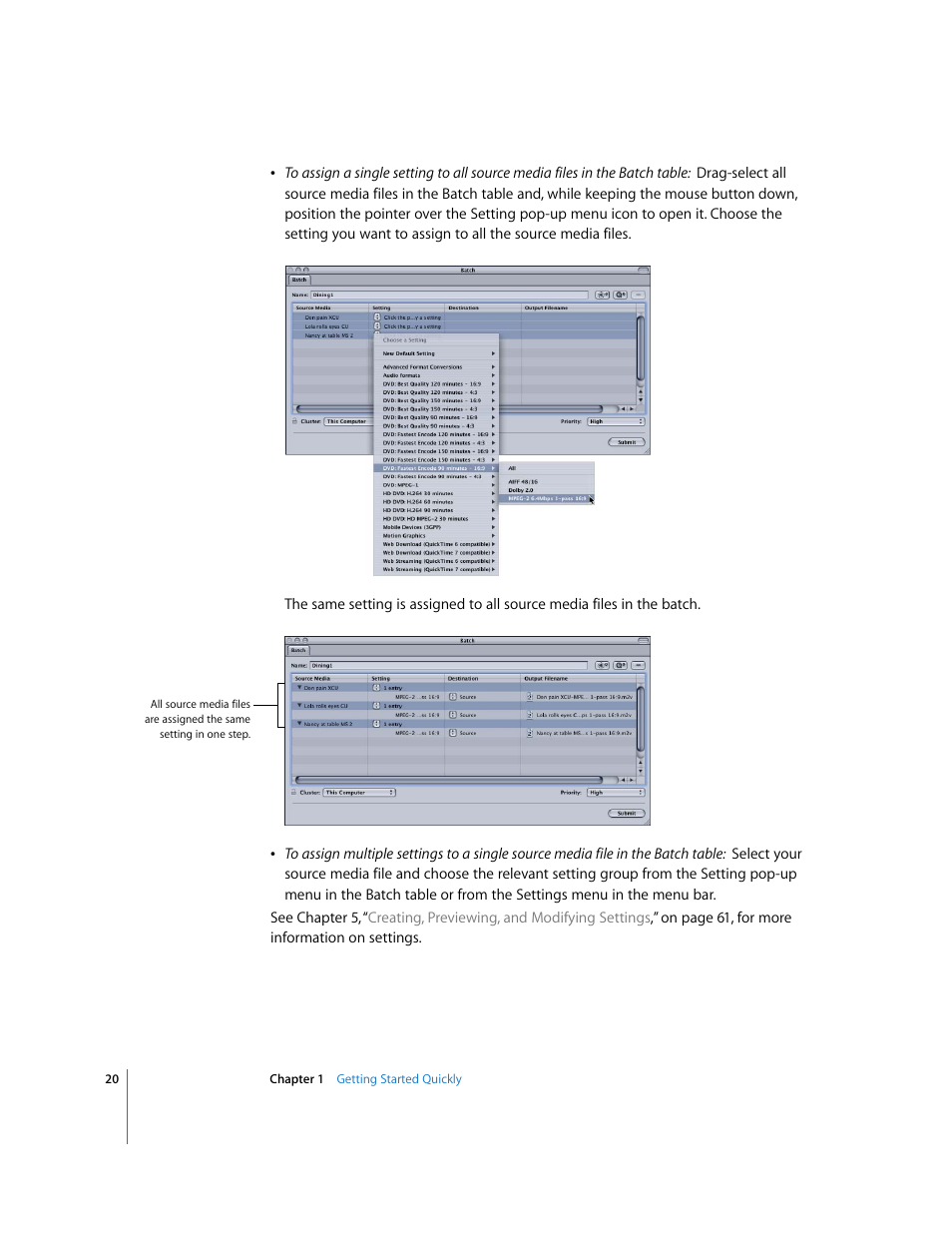 Apple Compressor 2 User Manual | Page 20 / 263