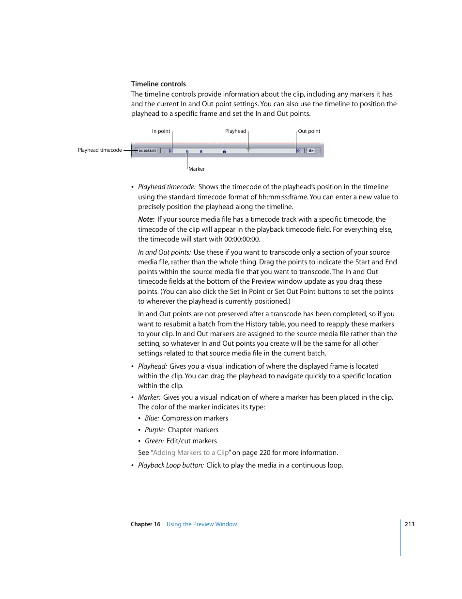 Apple Compressor 2 User Manual | Page 213 / 263