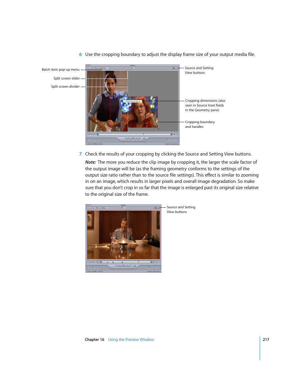 Apple Compressor 2 User Manual | Page 217 / 263