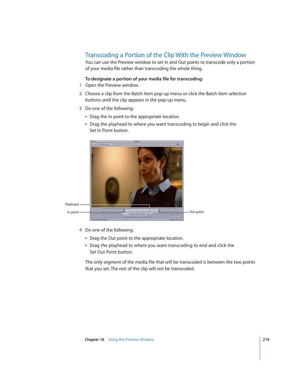 P. 219) | Apple Compressor 2 User Manual | Page 219 / 263