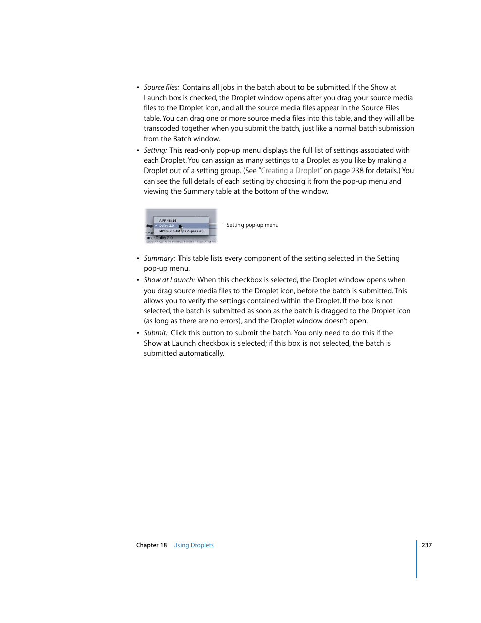 Apple Compressor 2 User Manual | Page 237 / 263