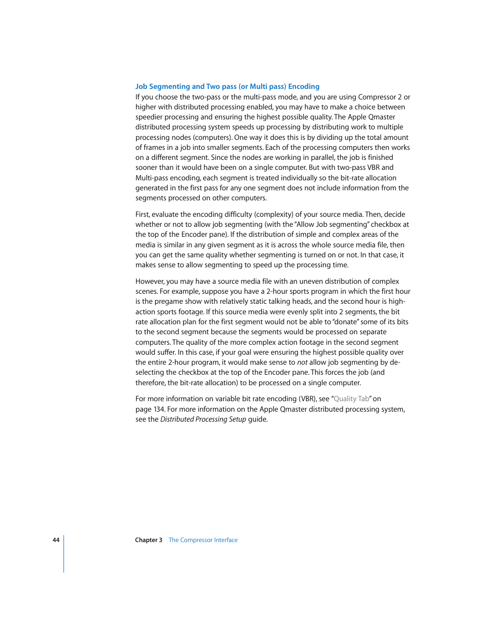 Apple Compressor 2 User Manual | Page 44 / 263