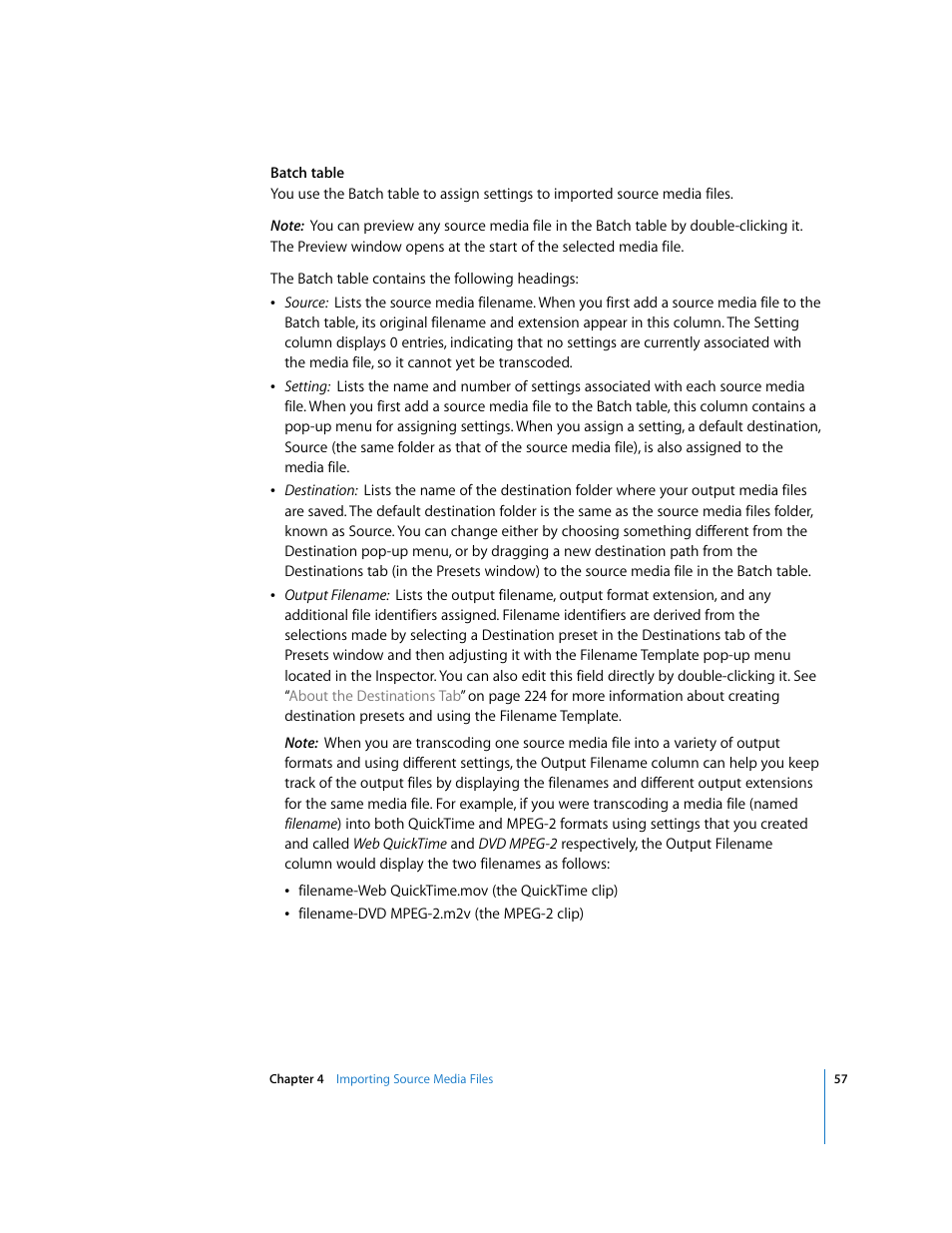 Apple Compressor 2 User Manual | Page 57 / 263