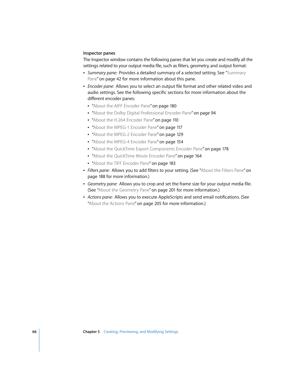 Apple Compressor 2 User Manual | Page 66 / 263