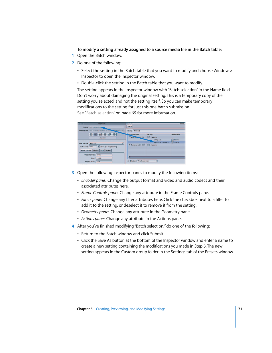 Apple Compressor 2 User Manual | Page 71 / 263
