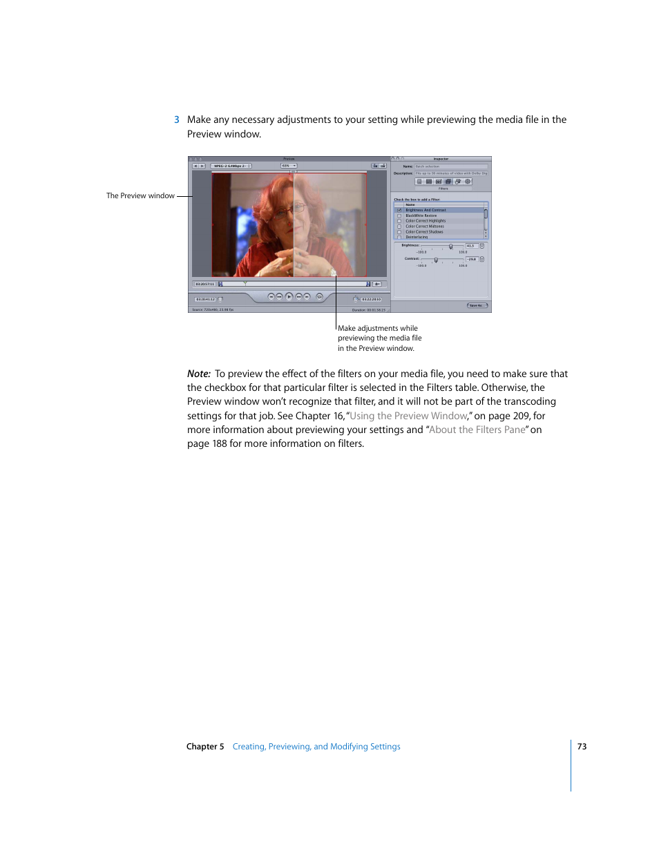 Apple Compressor 2 User Manual | Page 73 / 263