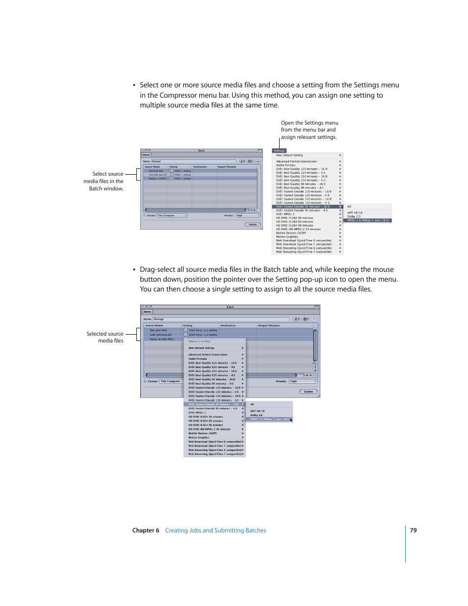 Apple Compressor 2 User Manual | Page 79 / 263