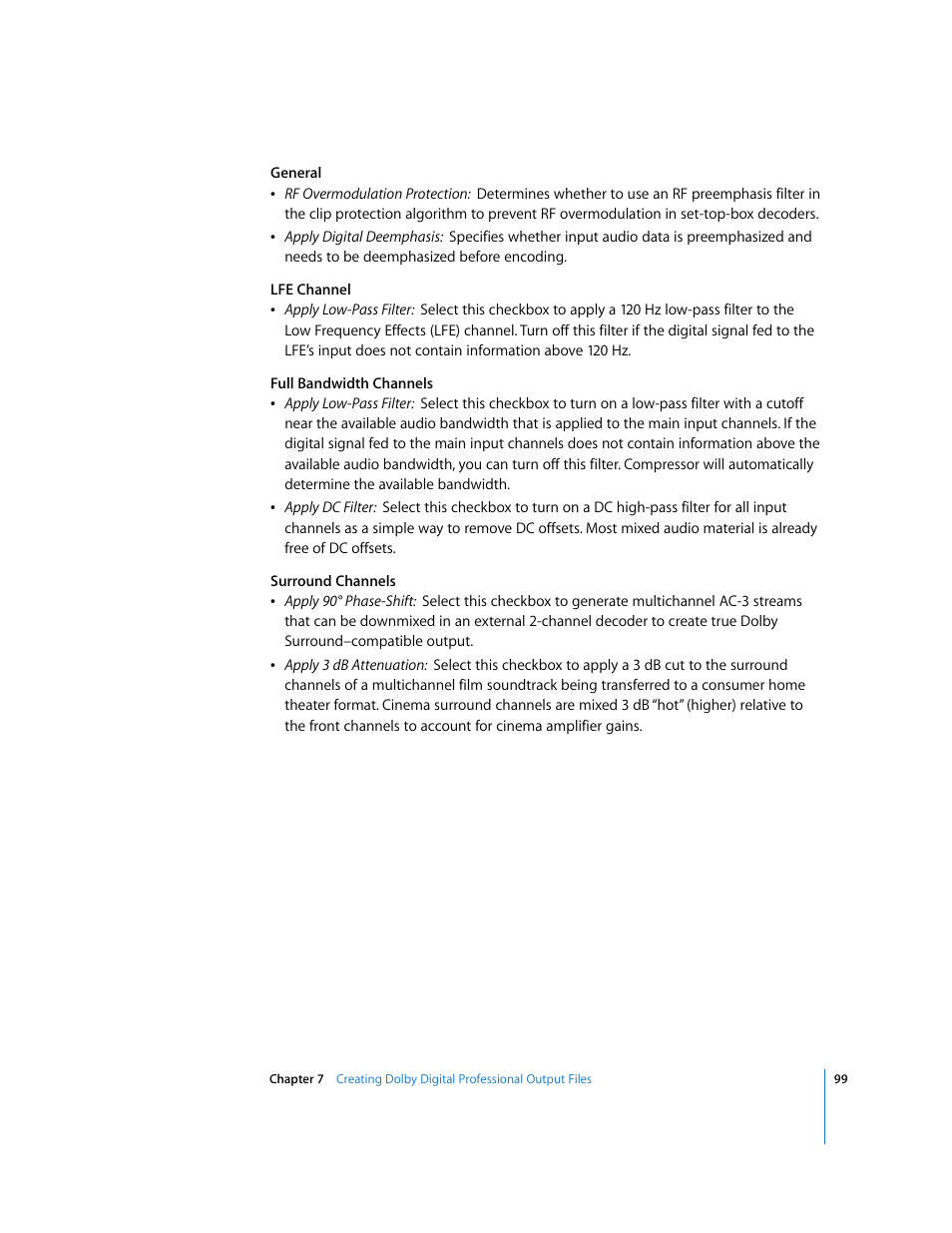Apple Compressor 2 User Manual | Page 99 / 263