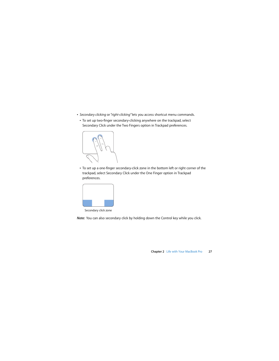 Apple MacBook Pro (17-inch, Mid 2009) User Manual | Page 27 / 88