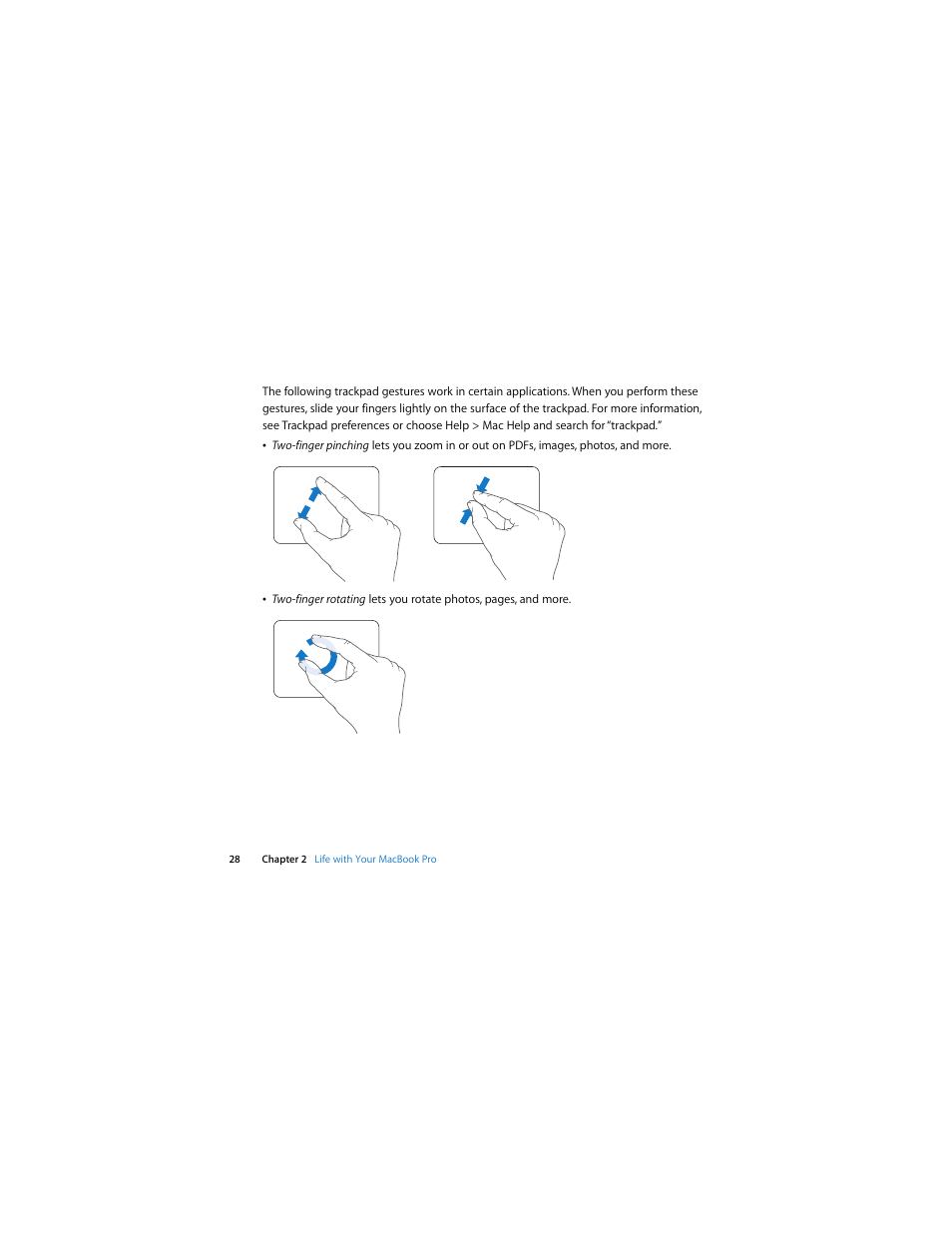 Apple MacBook Pro (17-inch, Mid 2009) User Manual | Page 28 / 88