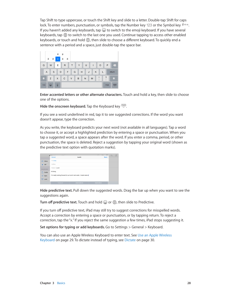 Apple iPad iOS 8.1 User Manual | Page 28 / 164