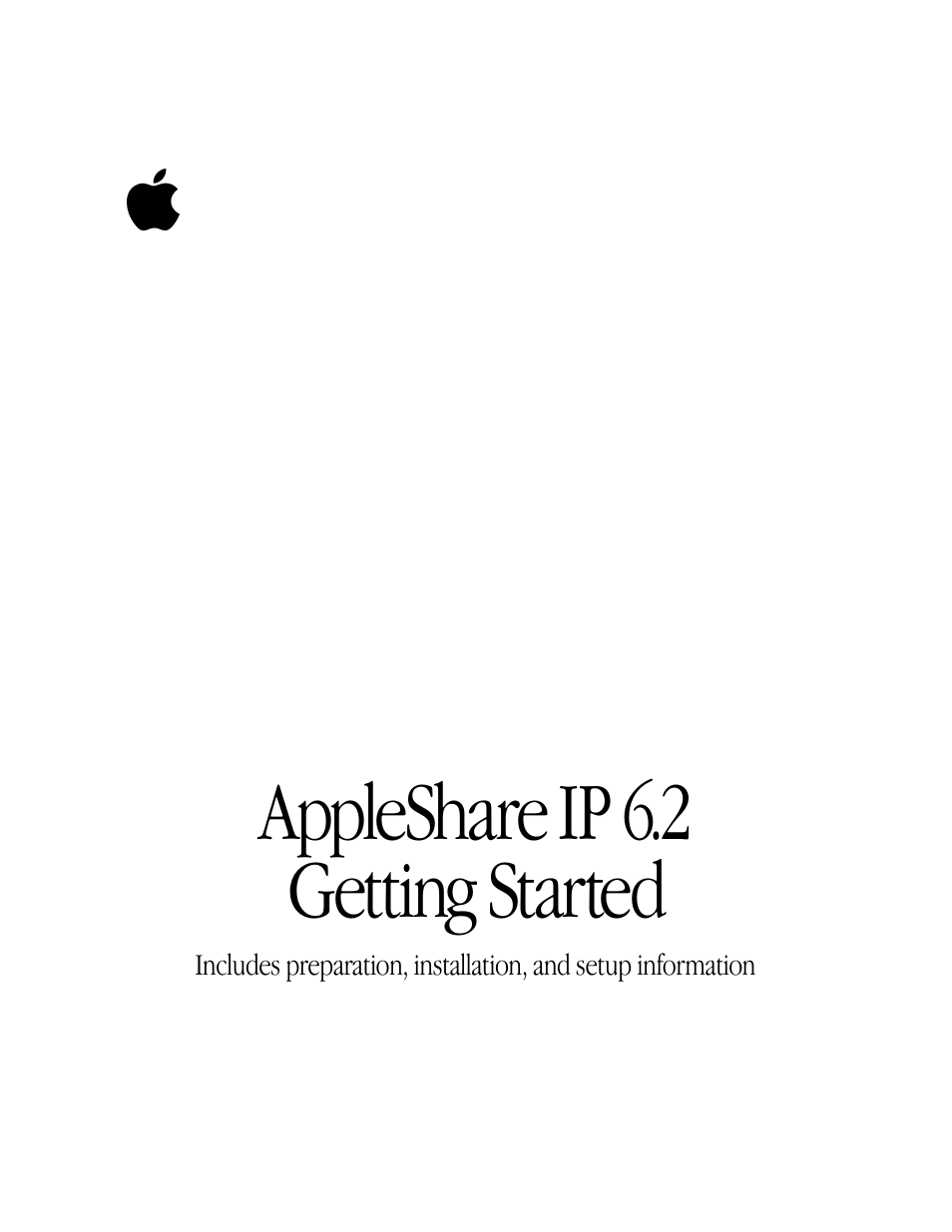 Apple AppleShare IP 6.2 User Manual | 70 pages