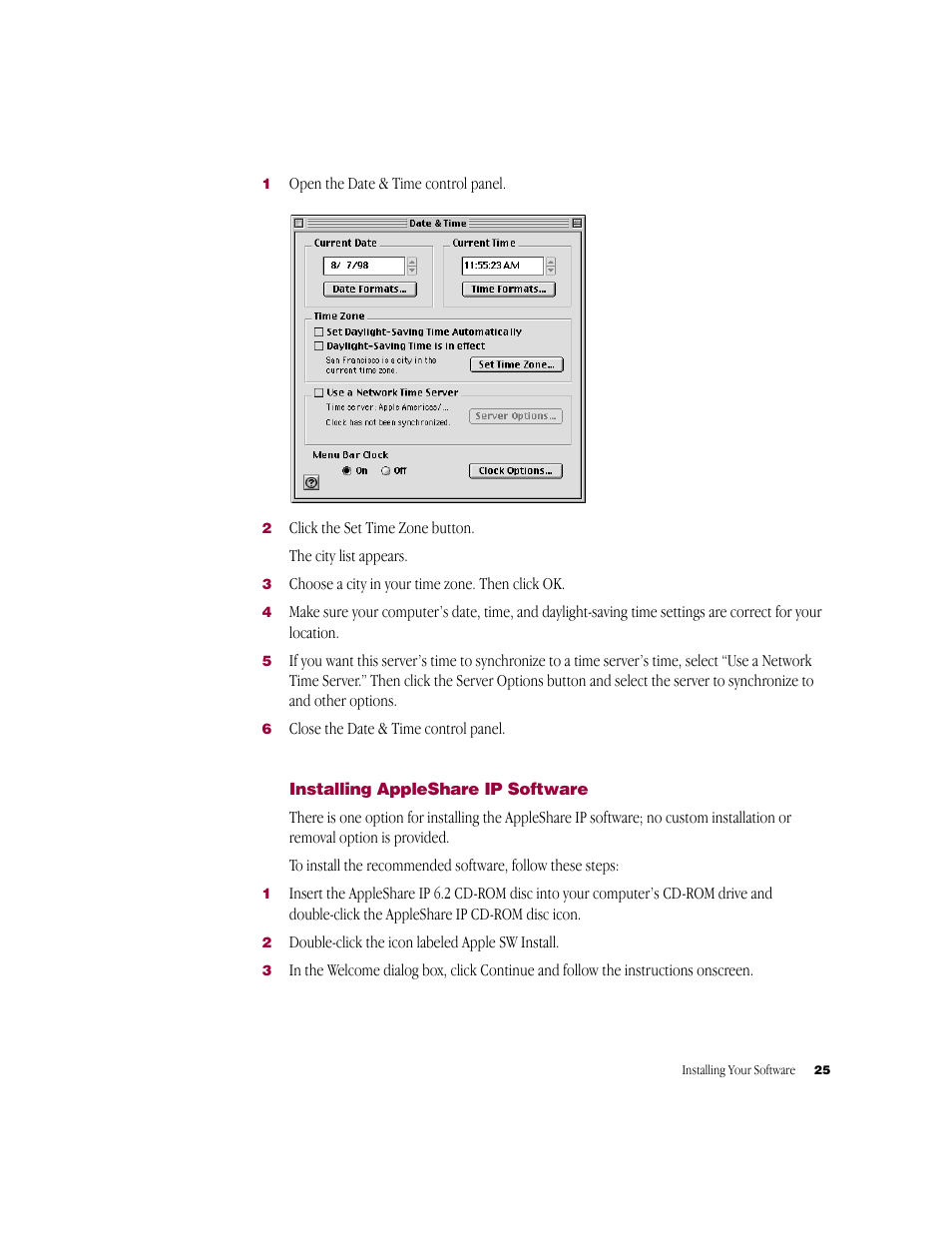 Apple AppleShare IP 6.2 User Manual | Page 25 / 70