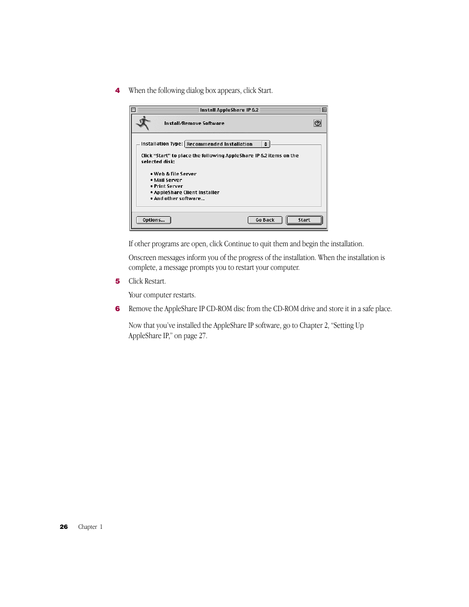 Apple AppleShare IP 6.2 User Manual | Page 26 / 70