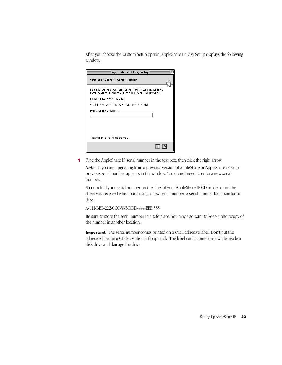 Apple AppleShare IP 6.2 User Manual | Page 33 / 70