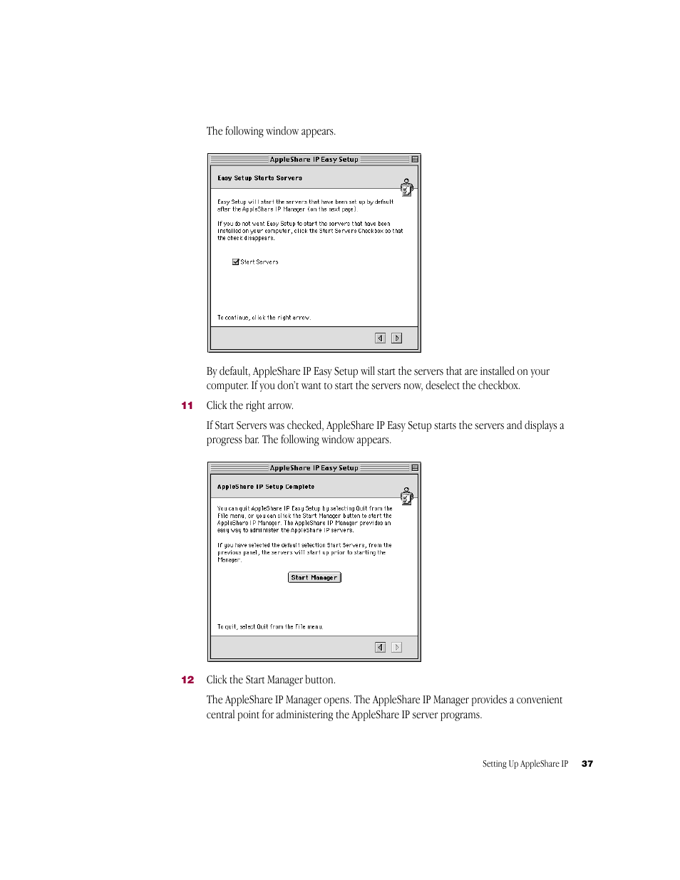 Apple AppleShare IP 6.2 User Manual | Page 37 / 70