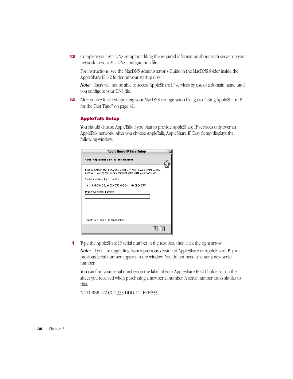 Apple AppleShare IP 6.2 User Manual | Page 38 / 70