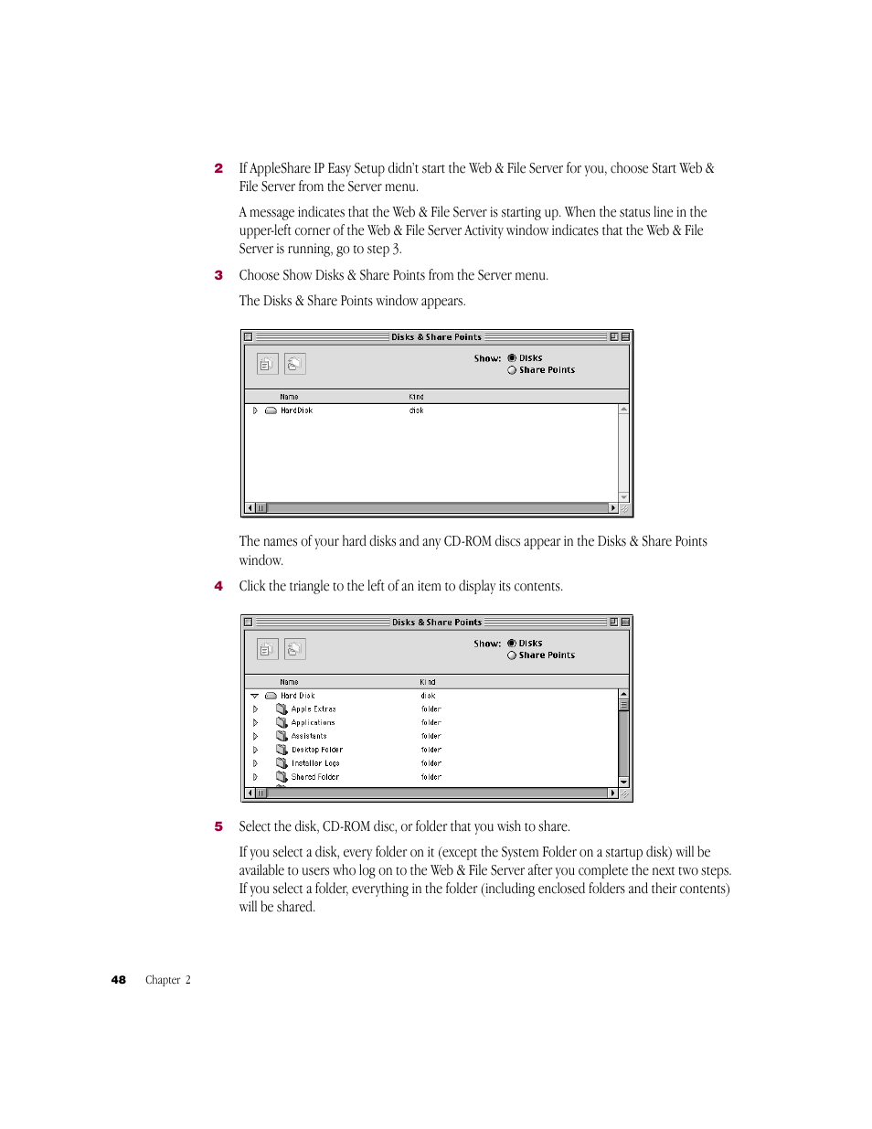Apple AppleShare IP 6.2 User Manual | Page 48 / 70