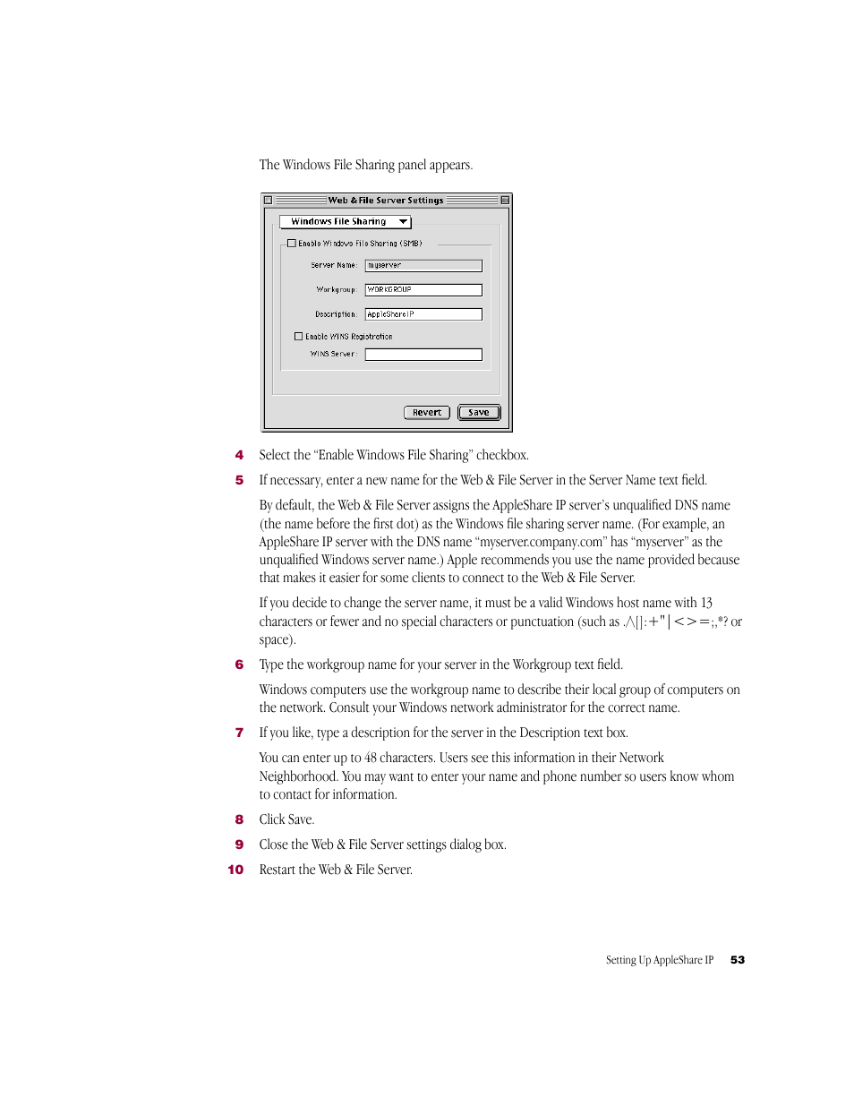 Apple AppleShare IP 6.2 User Manual | Page 53 / 70