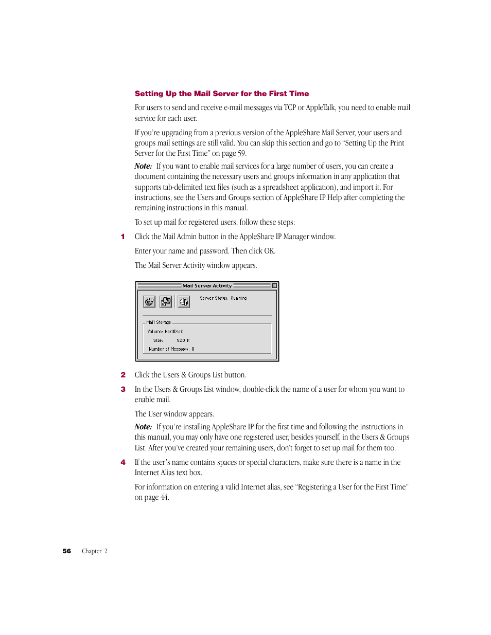 Apple AppleShare IP 6.2 User Manual | Page 56 / 70