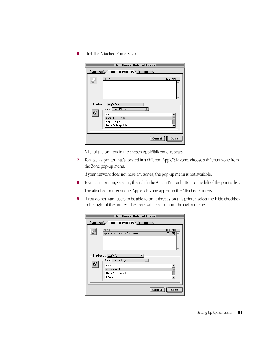 Apple AppleShare IP 6.2 User Manual | Page 61 / 70