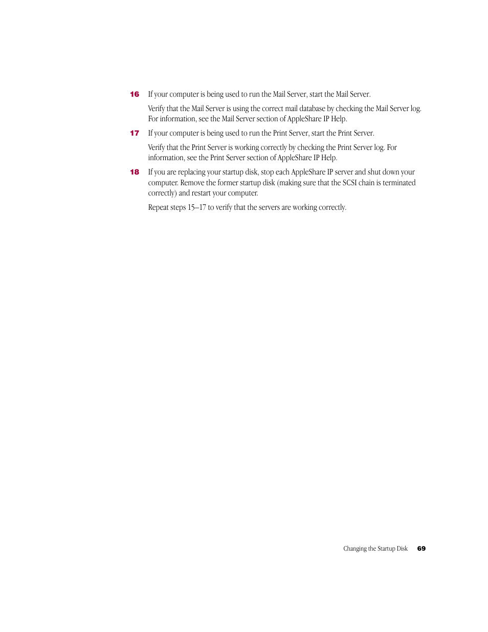 Apple AppleShare IP 6.2 User Manual | Page 69 / 70