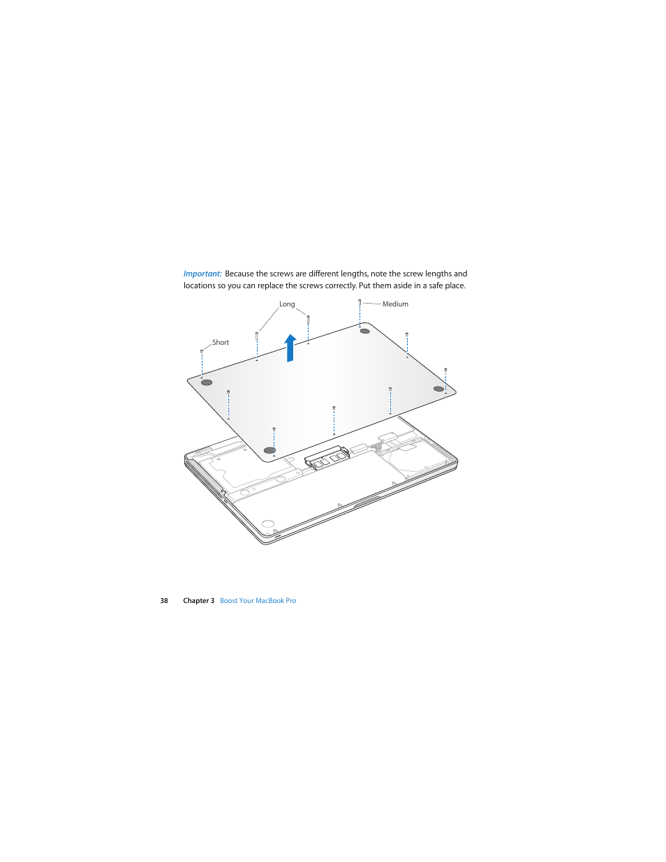 Apple MacBook Pro (17-inch, Early 2009) User Manual | Page 38 / 88