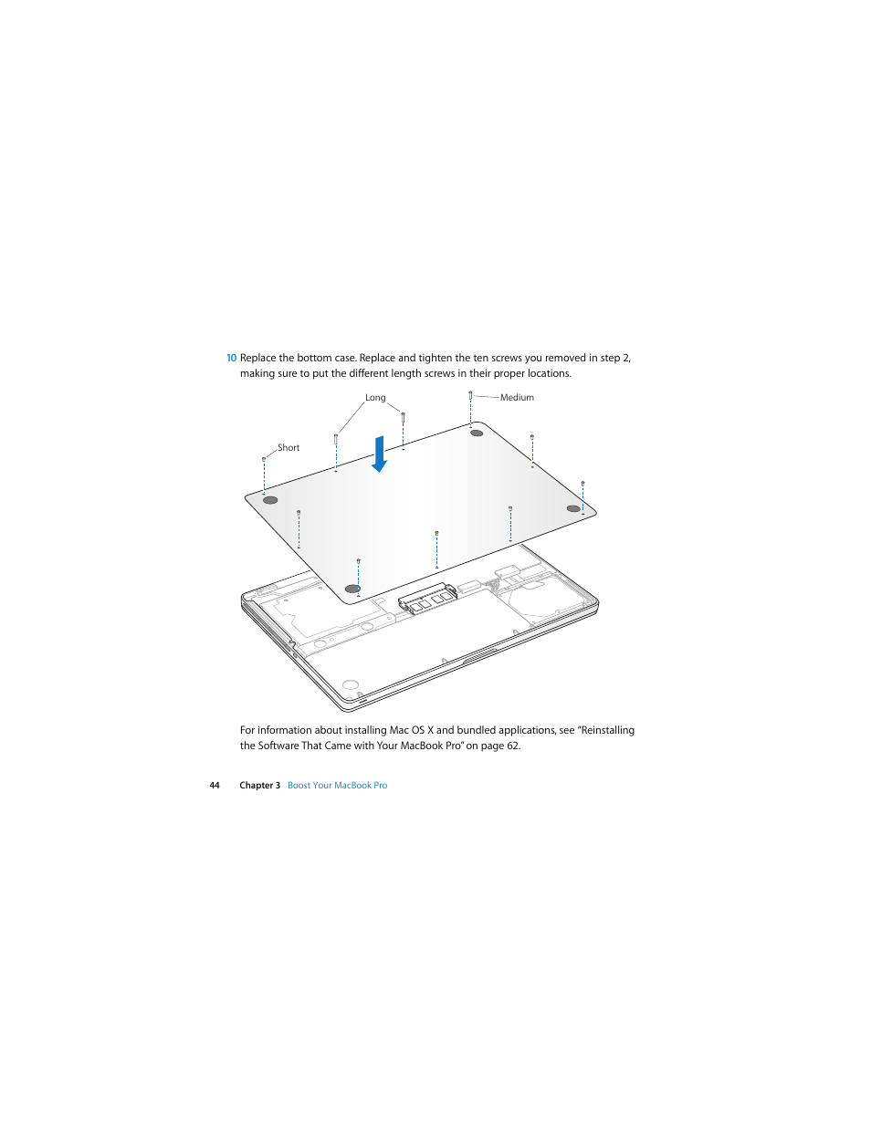 Apple MacBook Pro (17-inch, Early 2009) User Manual | Page 44 / 88