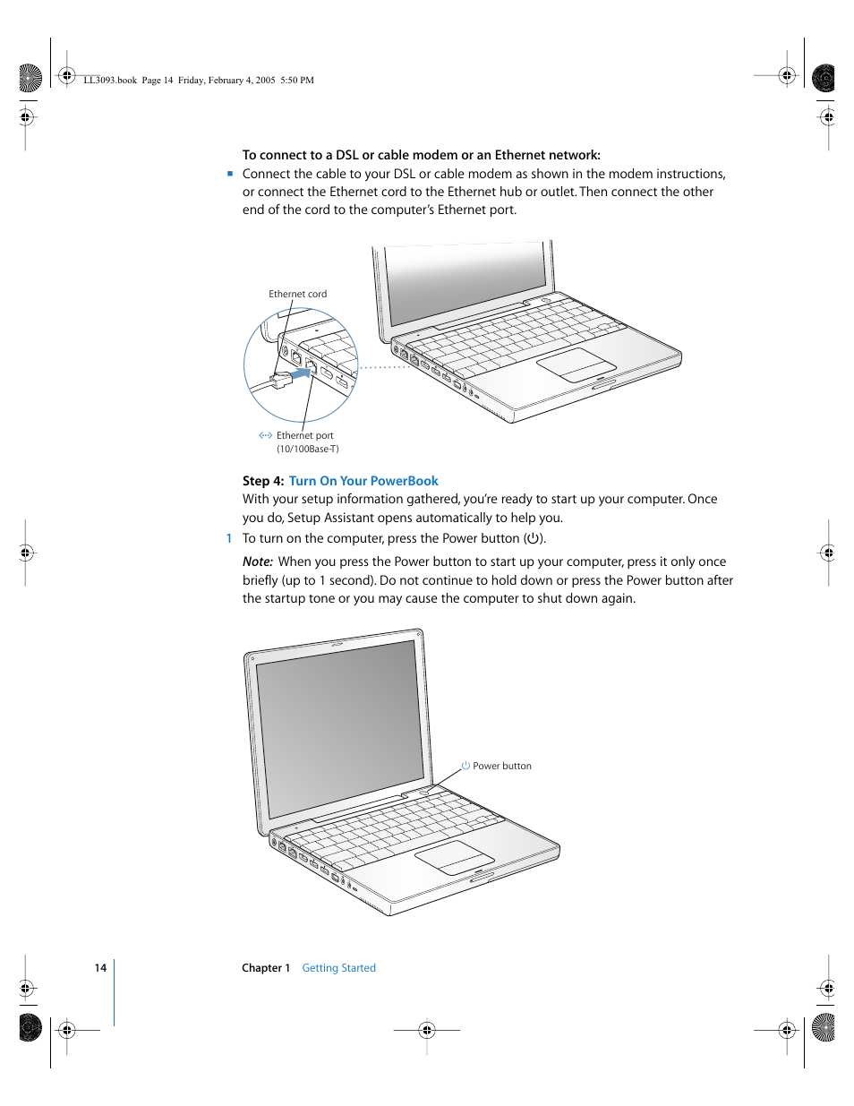 Apple PowerBook G4 (12-inch, 1.5 GHz) User Manual | Page 14 / 112