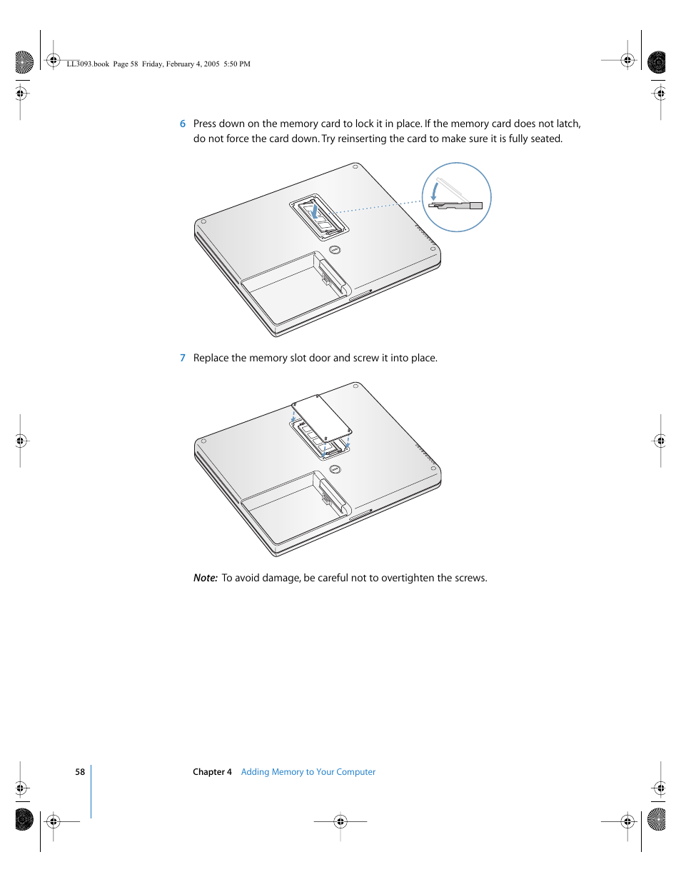 Apple PowerBook G4 (12-inch, 1.5 GHz) User Manual | Page 58 / 112