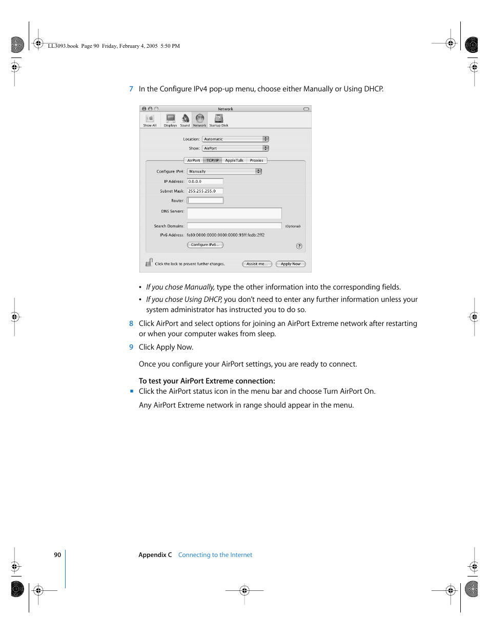 Apple PowerBook G4 (12-inch, 1.5 GHz) User Manual | Page 90 / 112