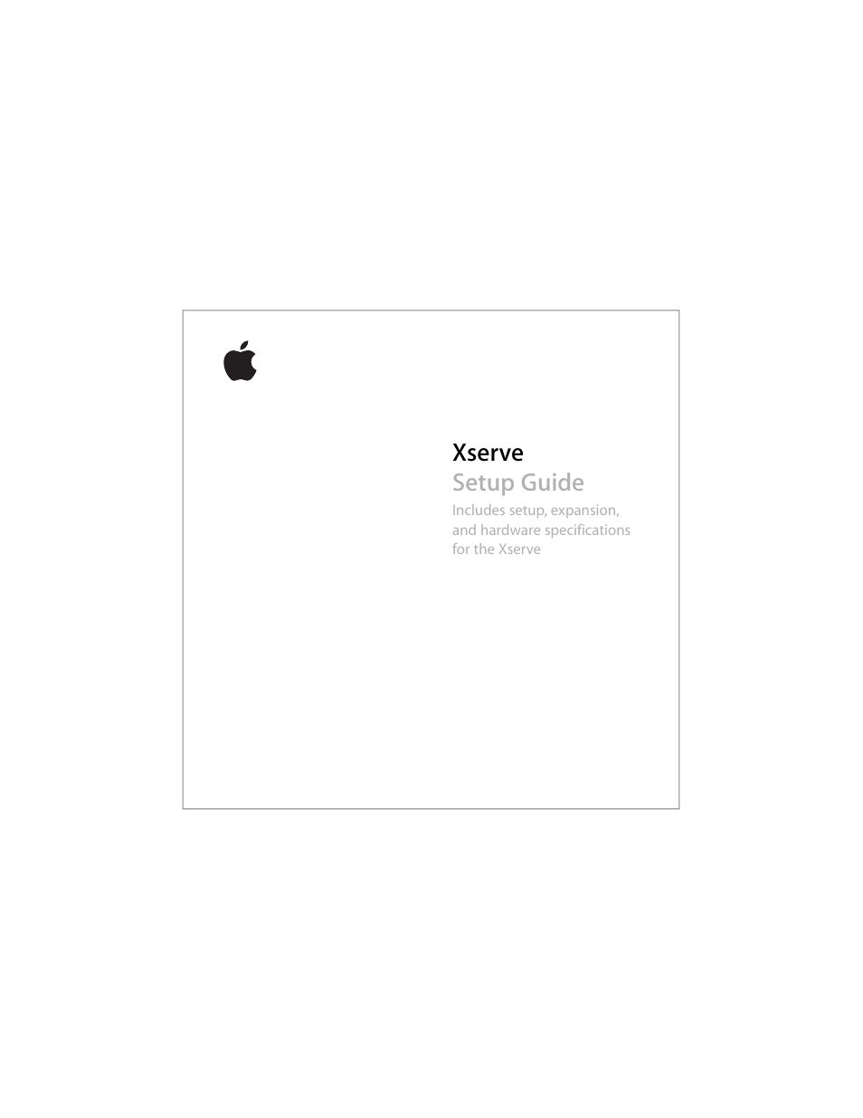 Apple Xserve Intel (Late 2006) User Manual | 60 pages