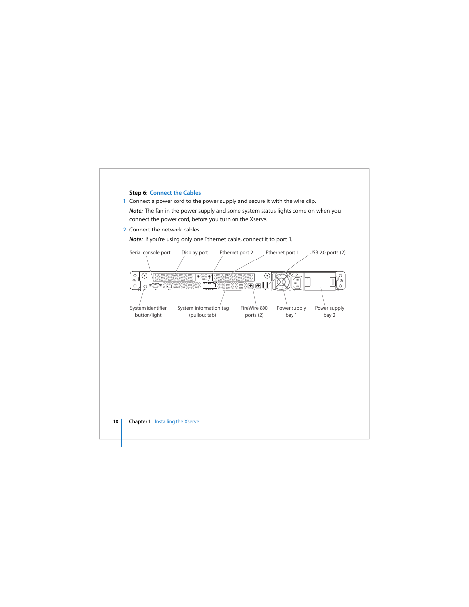 Apple Xserve Intel (Late 2006) User Manual | Page 18 / 60